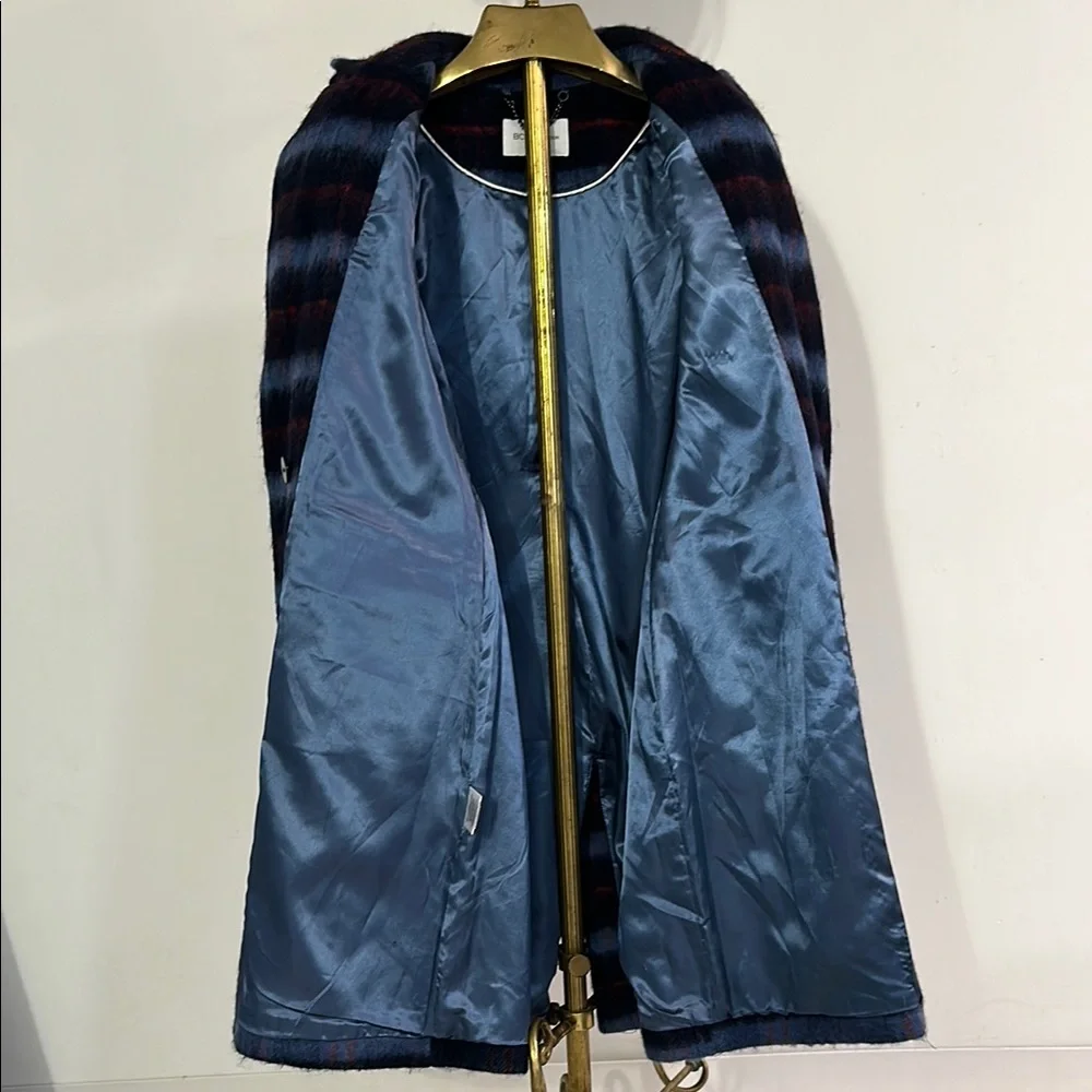 BCBGeneration - Stylish Blue and Black Striped Women's Coat - Picture 4 of 9